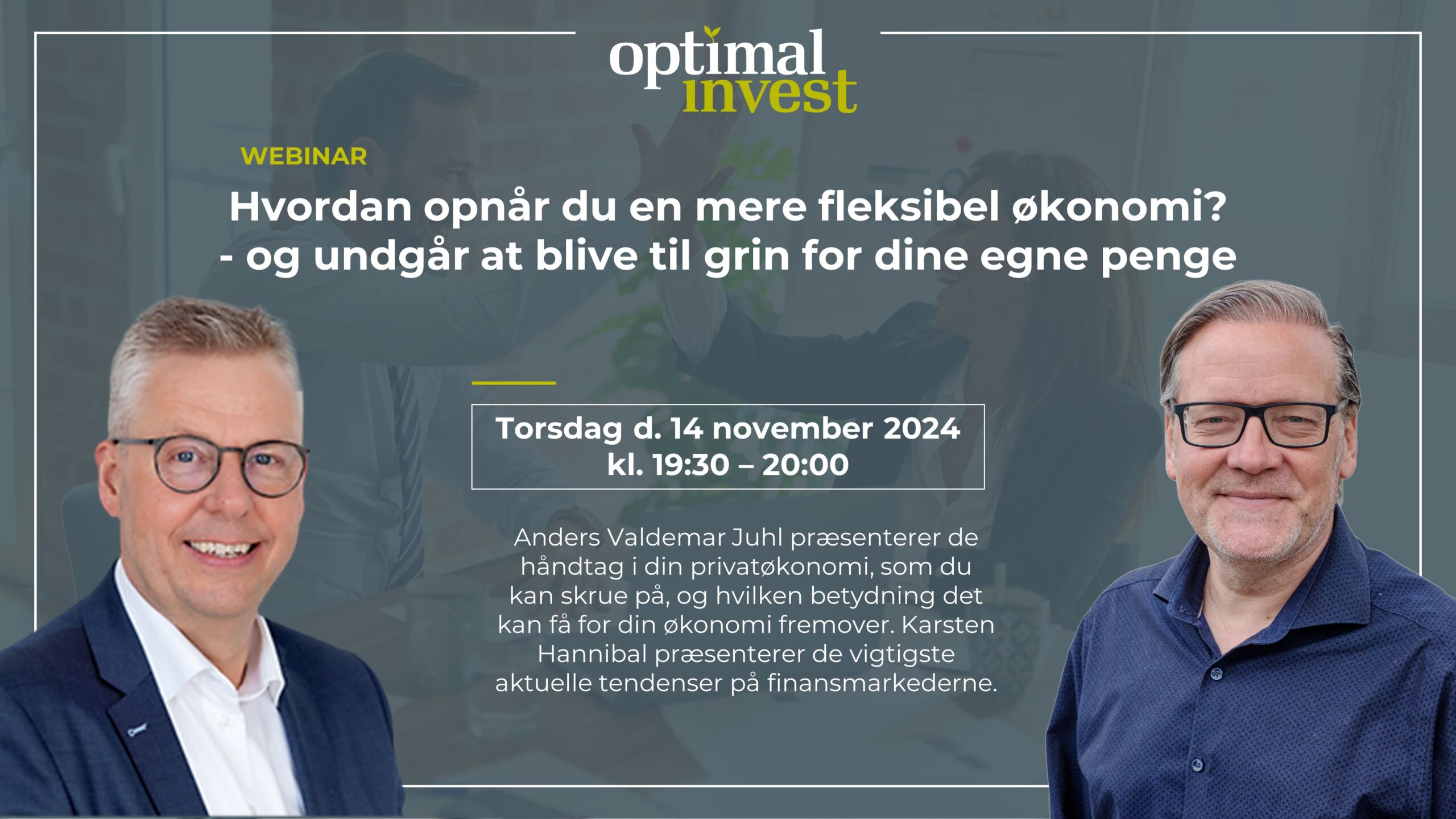 Webinar den 14. november 2024 i samarbejde med Optimal Invest